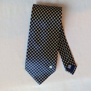 VERSACE Tie V2 Classic Necktie 100% Silk  Vintage Handmade in Italy